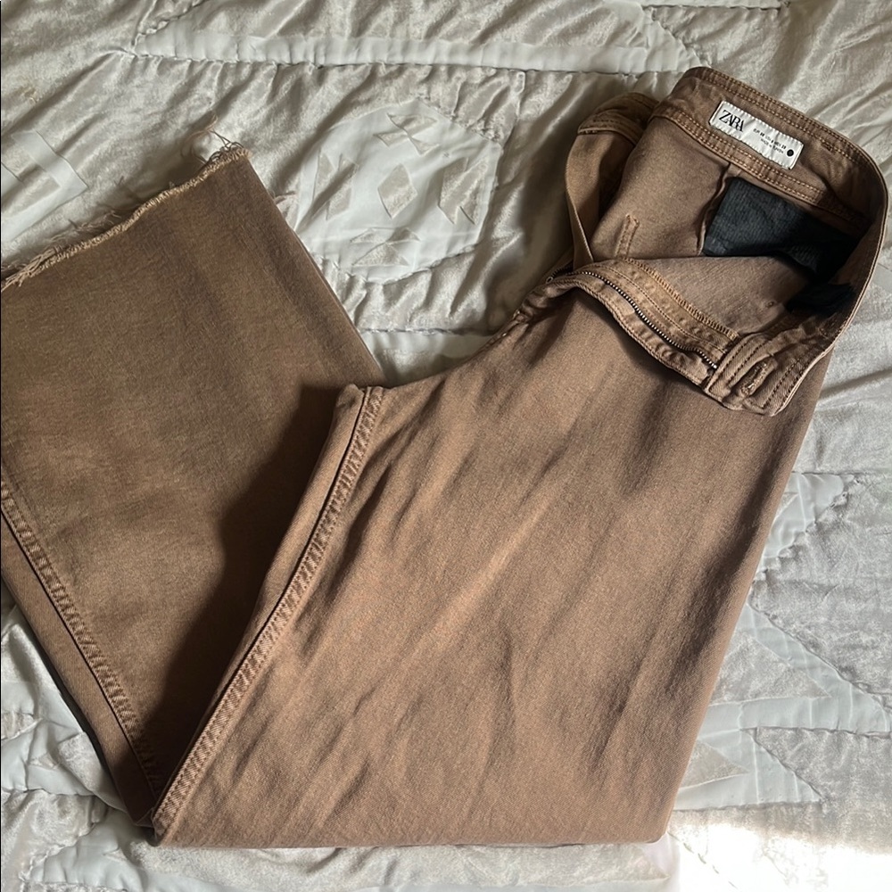Zara women’s Brown Jeans